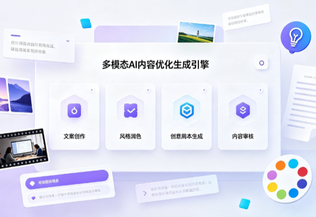 南陵县AI智能内容优化创新 多模态生成技术丰富数字内容创作生态